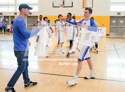 Thumbnail 2 in Desert Christian Academy vs Sherman Indian (CIF-SS D5A Final) photogallery.