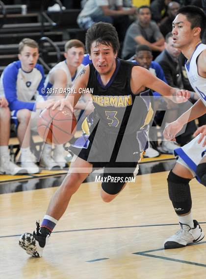 Thumbnail 2 in Desert Christian Academy vs Sherman Indian (CIF-SS D5A Final) photogallery.