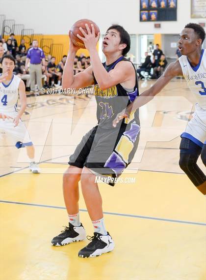 Thumbnail 1 in Desert Christian Academy vs Sherman Indian (CIF-SS D5A Final) photogallery.