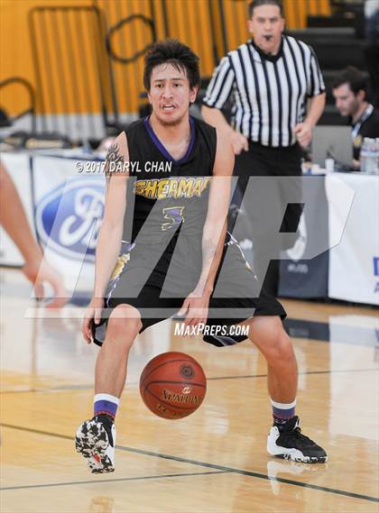 Thumbnail 3 in Desert Christian Academy vs Sherman Indian (CIF-SS D5A Final) photogallery.
