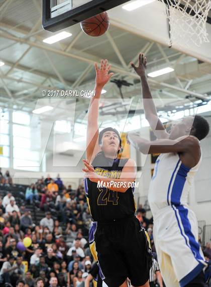 Thumbnail 3 in Desert Christian Academy vs Sherman Indian (CIF-SS D5A Final) photogallery.