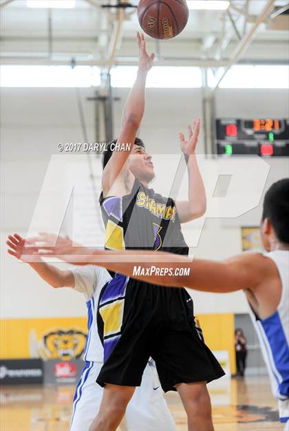 Thumbnail 3 in Desert Christian Academy vs Sherman Indian (CIF-SS D5A Final) photogallery.