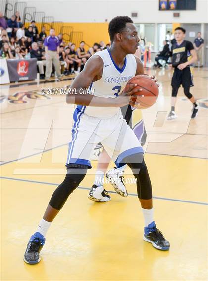 Thumbnail 1 in Desert Christian Academy vs Sherman Indian (CIF-SS D5A Final) photogallery.
