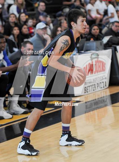 Thumbnail 1 in Desert Christian Academy vs Sherman Indian (CIF-SS D5A Final) photogallery.