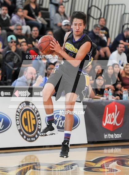 Thumbnail 1 in Desert Christian Academy vs Sherman Indian (CIF-SS D5A Final) photogallery.