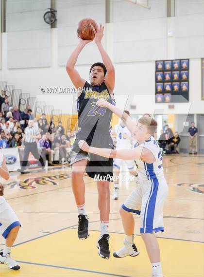 Thumbnail 3 in Desert Christian Academy vs Sherman Indian (CIF-SS D5A Final) photogallery.