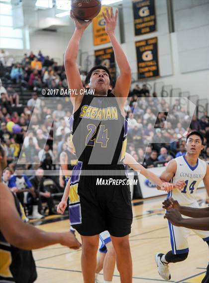 Thumbnail 2 in Desert Christian Academy vs Sherman Indian (CIF-SS D5A Final) photogallery.