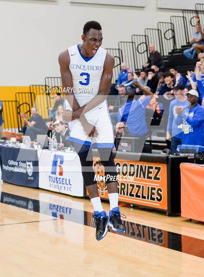 Thumbnail 3 in Desert Christian Academy vs Sherman Indian (CIF-SS D5A Final) photogallery.
