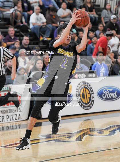 Thumbnail 2 in Desert Christian Academy vs Sherman Indian (CIF-SS D5A Final) photogallery.