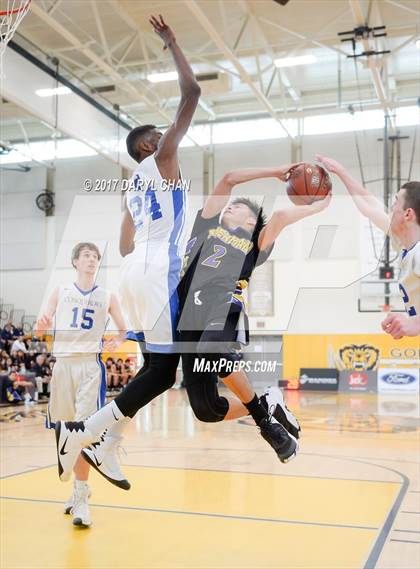 Thumbnail 2 in Desert Christian Academy vs Sherman Indian (CIF-SS D5A Final) photogallery.