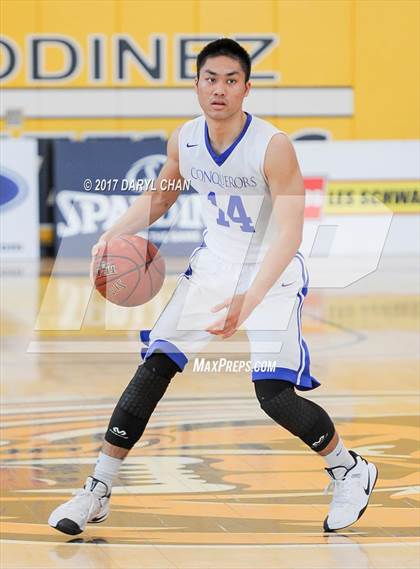 Thumbnail 2 in Desert Christian Academy vs Sherman Indian (CIF-SS D5A Final) photogallery.