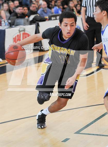 Thumbnail 3 in Desert Christian Academy vs Sherman Indian (CIF-SS D5A Final) photogallery.