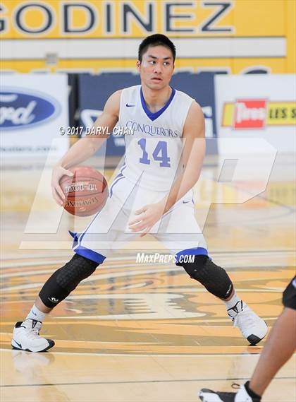 Thumbnail 3 in Desert Christian Academy vs Sherman Indian (CIF-SS D5A Final) photogallery.