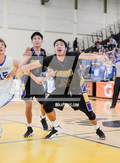 Thumbnail 1 in Desert Christian Academy vs Sherman Indian (CIF-SS D5A Final) photogallery.