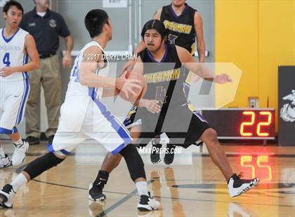 Thumbnail 1 in Desert Christian Academy vs Sherman Indian (CIF-SS D5A Final) photogallery.