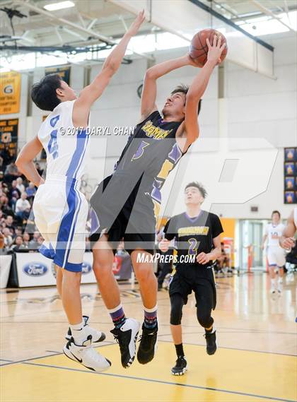 Thumbnail 1 in Desert Christian Academy vs Sherman Indian (CIF-SS D5A Final) photogallery.