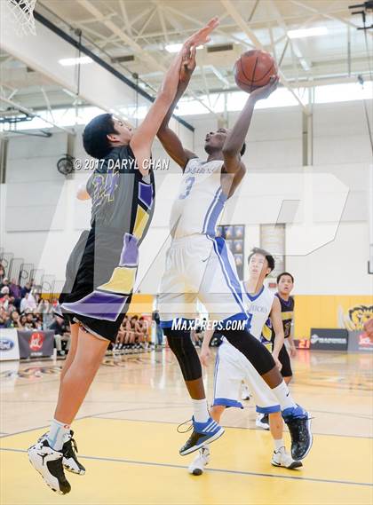 Thumbnail 2 in Desert Christian Academy vs Sherman Indian (CIF-SS D5A Final) photogallery.