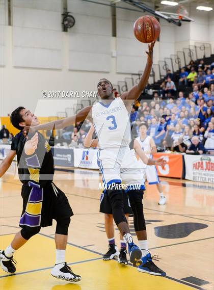 Thumbnail 2 in Desert Christian Academy vs Sherman Indian (CIF-SS D5A Final) photogallery.