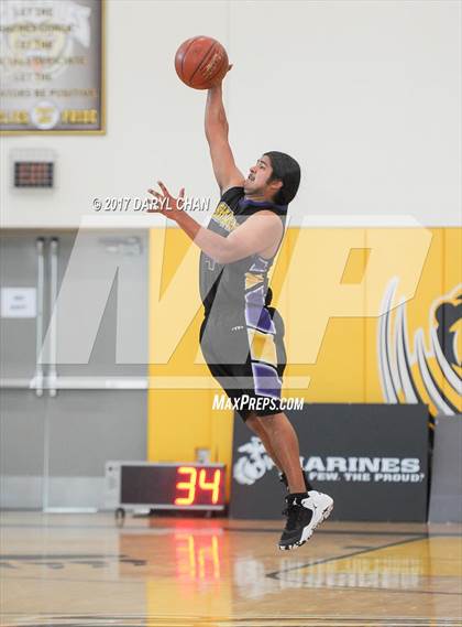 Thumbnail 2 in Desert Christian Academy vs Sherman Indian (CIF-SS D5A Final) photogallery.