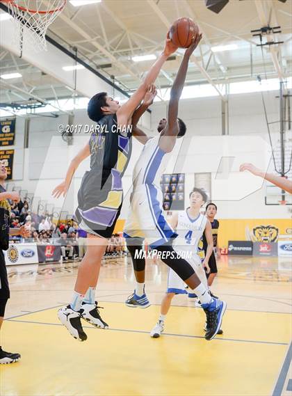 Thumbnail 3 in Desert Christian Academy vs Sherman Indian (CIF-SS D5A Final) photogallery.