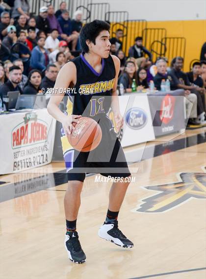 Thumbnail 2 in Desert Christian Academy vs Sherman Indian (CIF-SS D5A Final) photogallery.