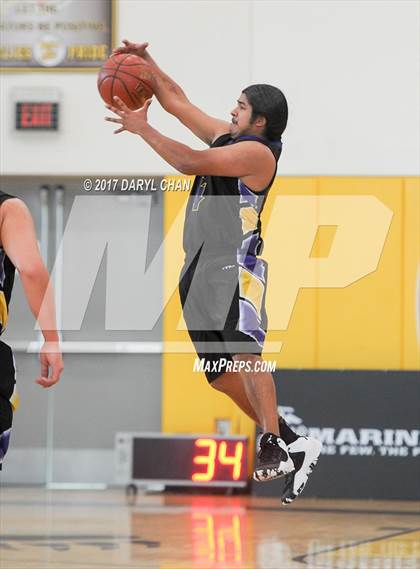 Thumbnail 3 in Desert Christian Academy vs Sherman Indian (CIF-SS D5A Final) photogallery.