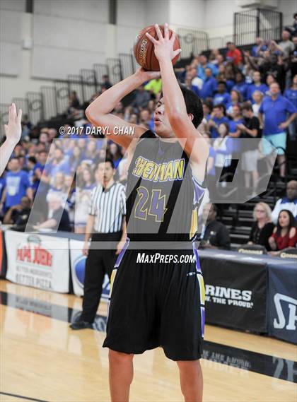 Thumbnail 1 in Desert Christian Academy vs Sherman Indian (CIF-SS D5A Final) photogallery.