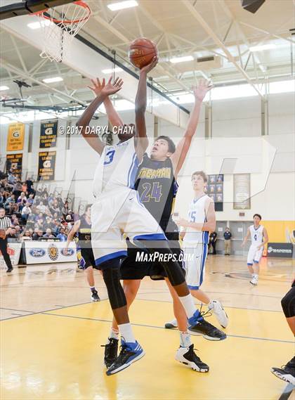 Thumbnail 1 in Desert Christian Academy vs Sherman Indian (CIF-SS D5A Final) photogallery.