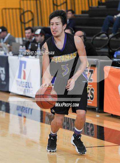 Thumbnail 3 in Desert Christian Academy vs Sherman Indian (CIF-SS D5A Final) photogallery.