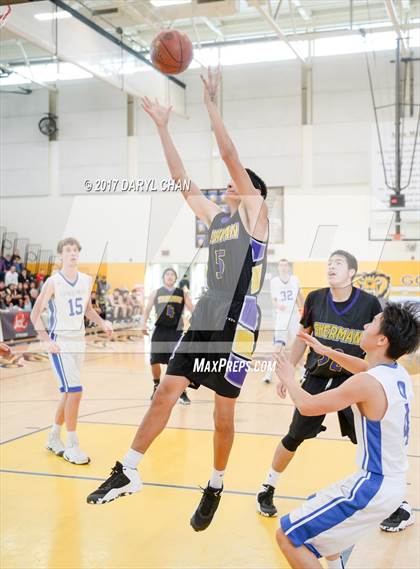 Thumbnail 1 in Desert Christian Academy vs Sherman Indian (CIF-SS D5A Final) photogallery.