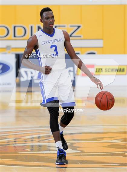 Thumbnail 3 in Desert Christian Academy vs Sherman Indian (CIF-SS D5A Final) photogallery.