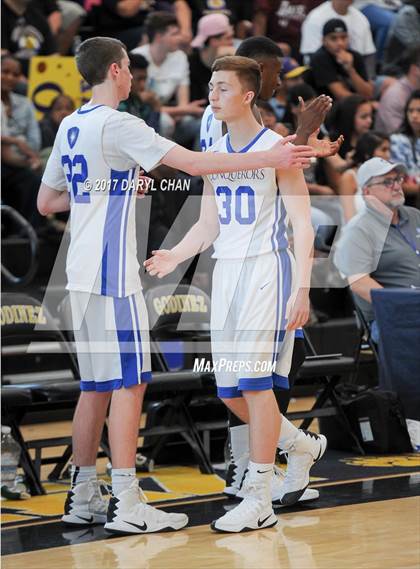 Thumbnail 2 in Desert Christian Academy vs Sherman Indian (CIF-SS D5A Final) photogallery.