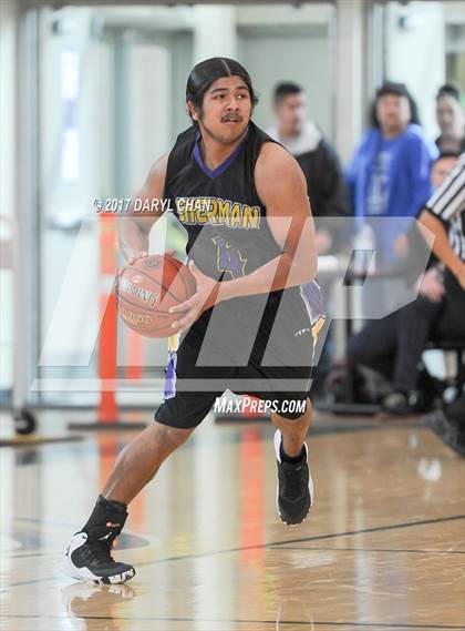 Thumbnail 1 in Desert Christian Academy vs Sherman Indian (CIF-SS D5A Final) photogallery.