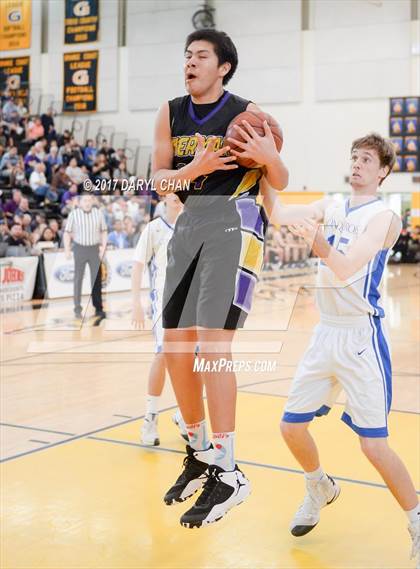 Thumbnail 3 in Desert Christian Academy vs Sherman Indian (CIF-SS D5A Final) photogallery.