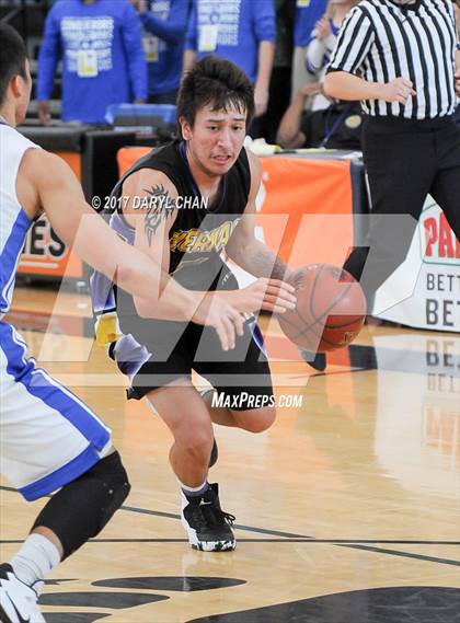 Thumbnail 1 in Desert Christian Academy vs Sherman Indian (CIF-SS D5A Final) photogallery.