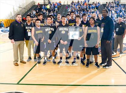 Thumbnail 3 in Desert Christian Academy vs Sherman Indian (CIF-SS D5A Final) photogallery.