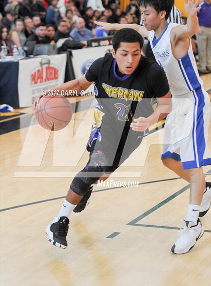 Thumbnail 1 in Desert Christian Academy vs Sherman Indian (CIF-SS D5A Final) photogallery.