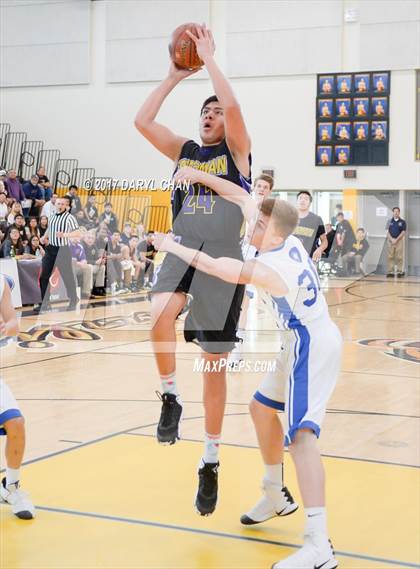 Thumbnail 2 in Desert Christian Academy vs Sherman Indian (CIF-SS D5A Final) photogallery.