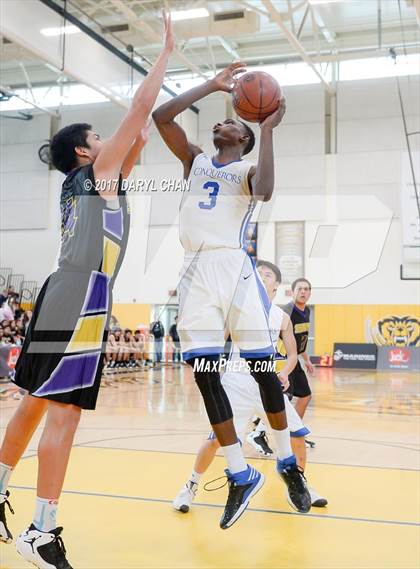 Thumbnail 1 in Desert Christian Academy vs Sherman Indian (CIF-SS D5A Final) photogallery.
