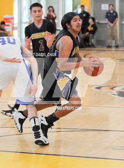 Thumbnail 3 in Desert Christian Academy vs Sherman Indian (CIF-SS D5A Final) photogallery.