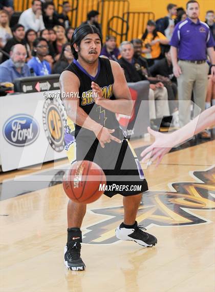 Thumbnail 1 in Desert Christian Academy vs Sherman Indian (CIF-SS D5A Final) photogallery.