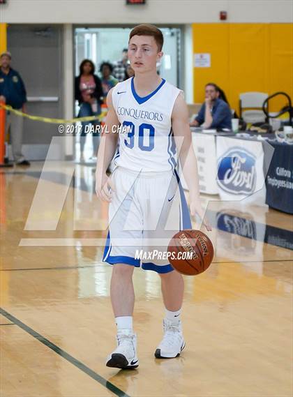 Thumbnail 3 in Desert Christian Academy vs Sherman Indian (CIF-SS D5A Final) photogallery.