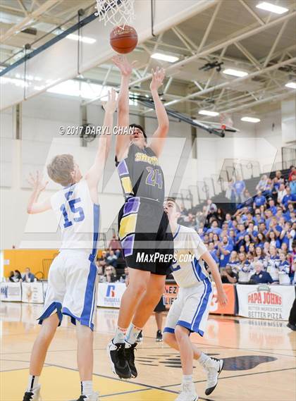 Thumbnail 3 in Desert Christian Academy vs Sherman Indian (CIF-SS D5A Final) photogallery.