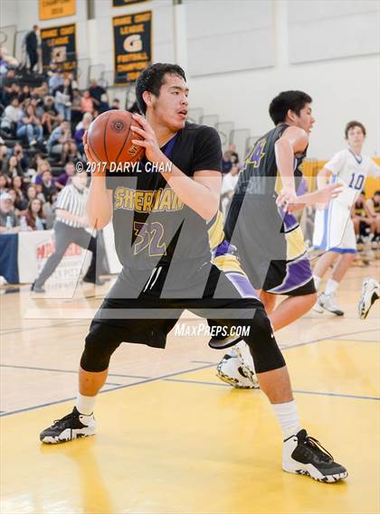 Thumbnail 2 in Desert Christian Academy vs Sherman Indian (CIF-SS D5A Final) photogallery.