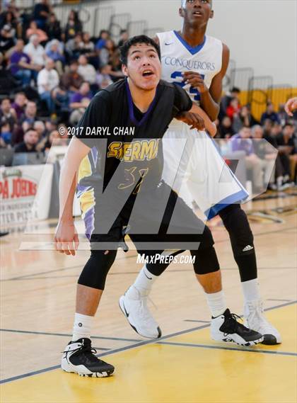Thumbnail 2 in Desert Christian Academy vs Sherman Indian (CIF-SS D5A Final) photogallery.