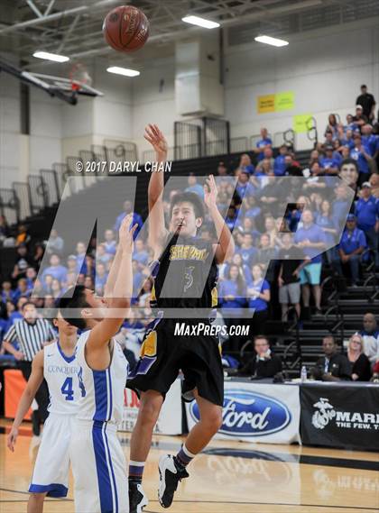 Thumbnail 3 in Desert Christian Academy vs Sherman Indian (CIF-SS D5A Final) photogallery.