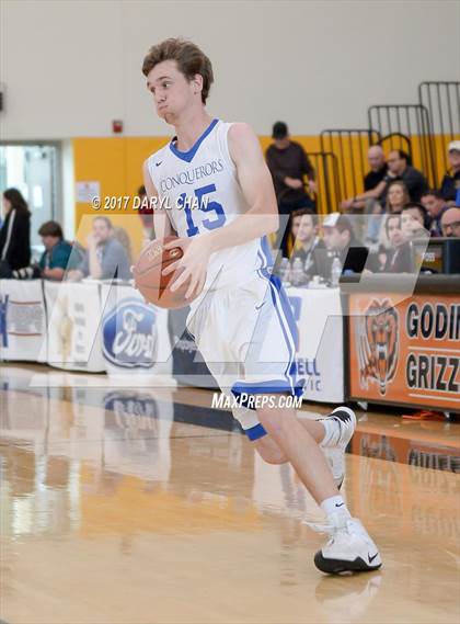 Thumbnail 3 in Desert Christian Academy vs Sherman Indian (CIF-SS D5A Final) photogallery.