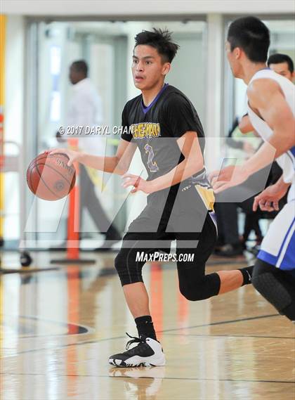Thumbnail 3 in Desert Christian Academy vs Sherman Indian (CIF-SS D5A Final) photogallery.