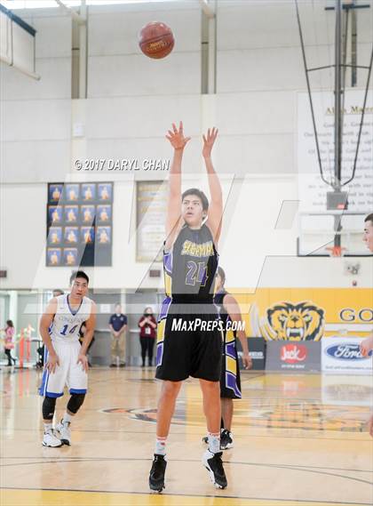 Thumbnail 3 in Desert Christian Academy vs Sherman Indian (CIF-SS D5A Final) photogallery.