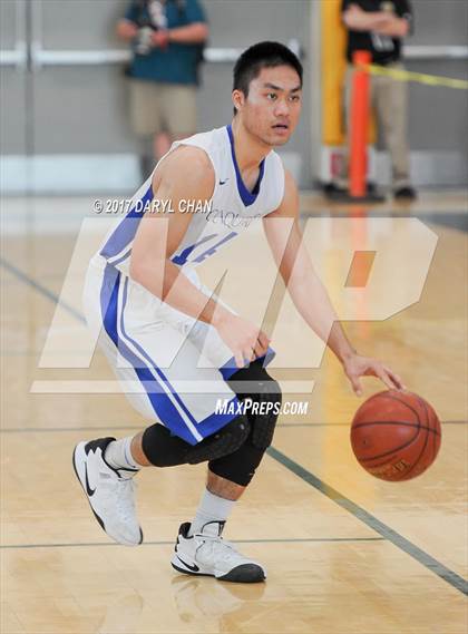 Thumbnail 2 in Desert Christian Academy vs Sherman Indian (CIF-SS D5A Final) photogallery.